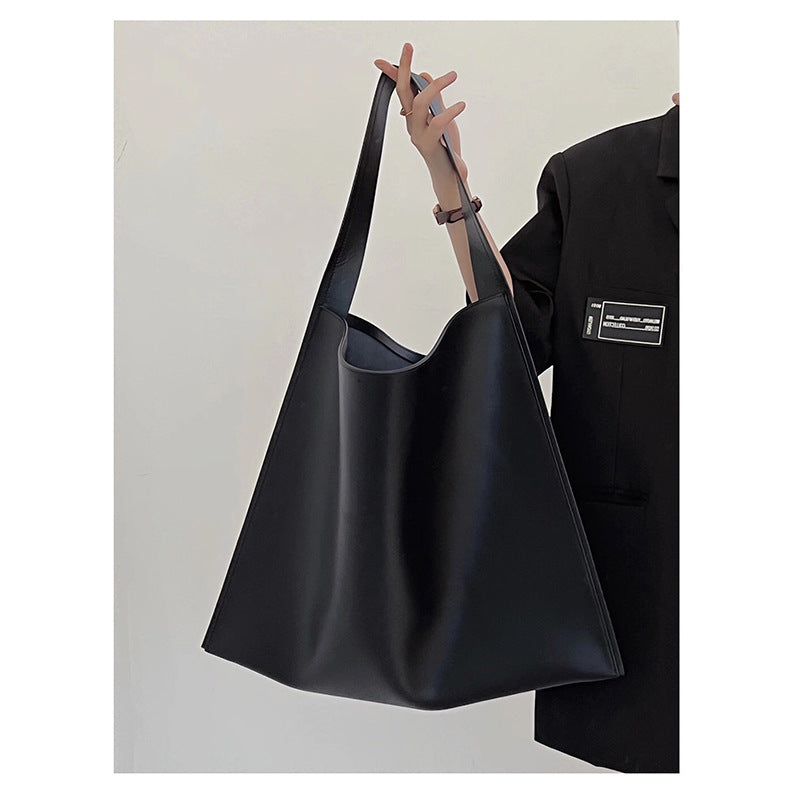 Women's Genuine Leather Korean Style Simple Fashion Shoulder Bags