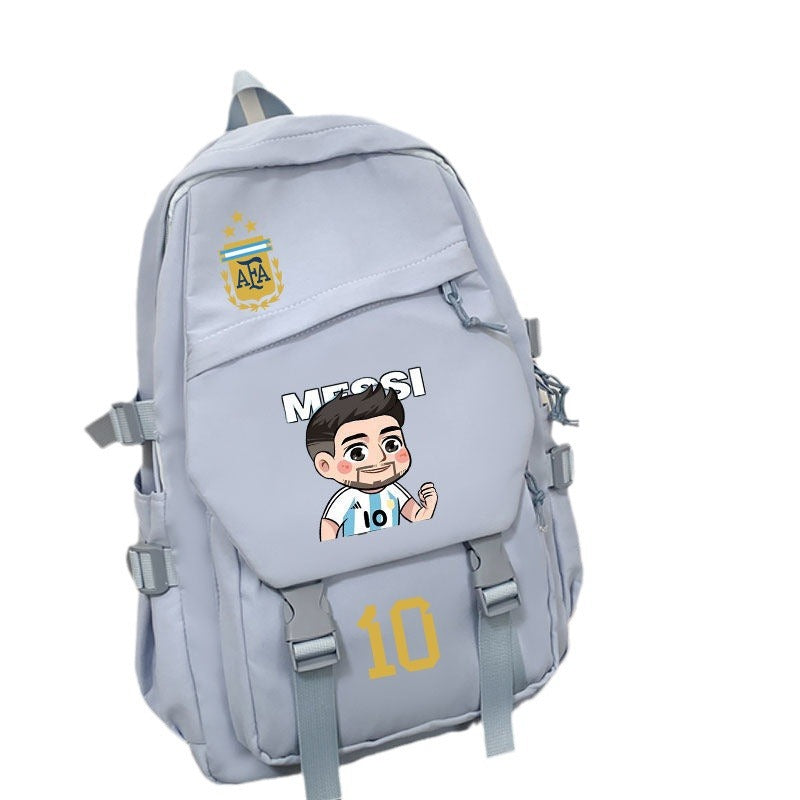 Women's & Men's & Cristiano Football Peripheral High Primary Backpacks