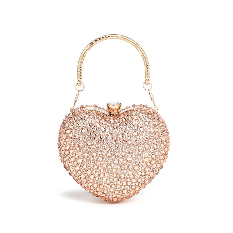 Women's Rhinestone Winter Fashion Mini Love One Bags