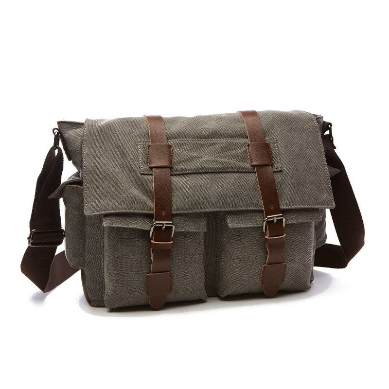 Men's Retro Hip Hop Trend Computer Single Men's Messenger Bags