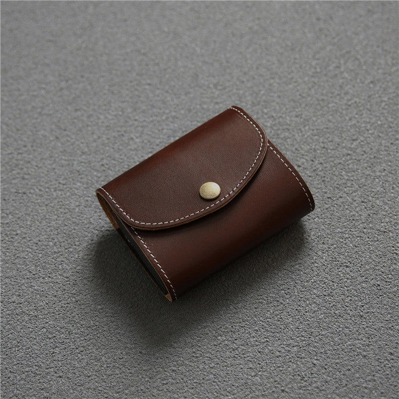 Women's & Men's & Cowhide Versatile Leather Large Capacity Driving License Card Holder