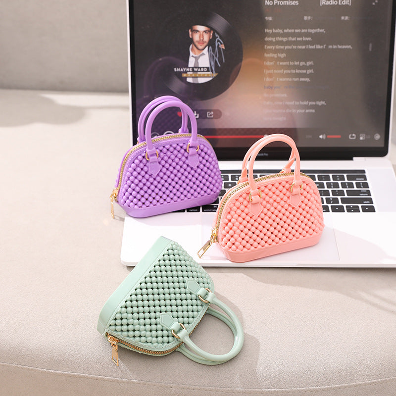 Mini Korean Style Fashion Shell Hollow Women's Handbag