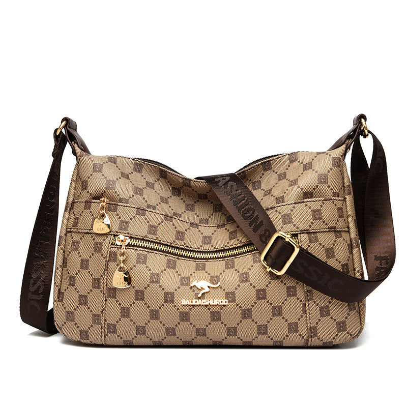 Women's Kangaroo Fashion Pattern Large Capacity Crossbody Bags