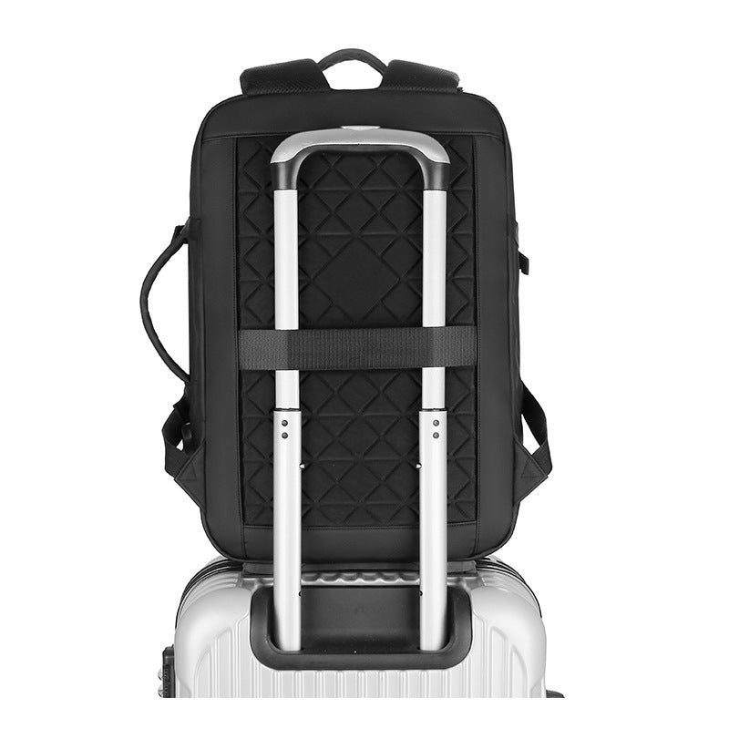 Men's Business Large Capacity Waterproof Derm Computer Backpacks