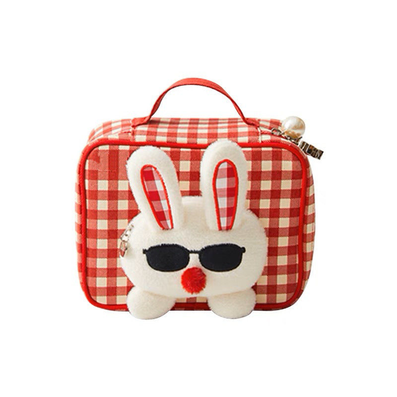 Heart Denim Shell Buggy Rabbit Plaid Bags