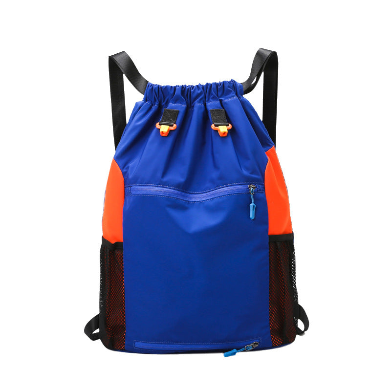 Basketball Nylon Male Female Solid Color Sports Backpacks