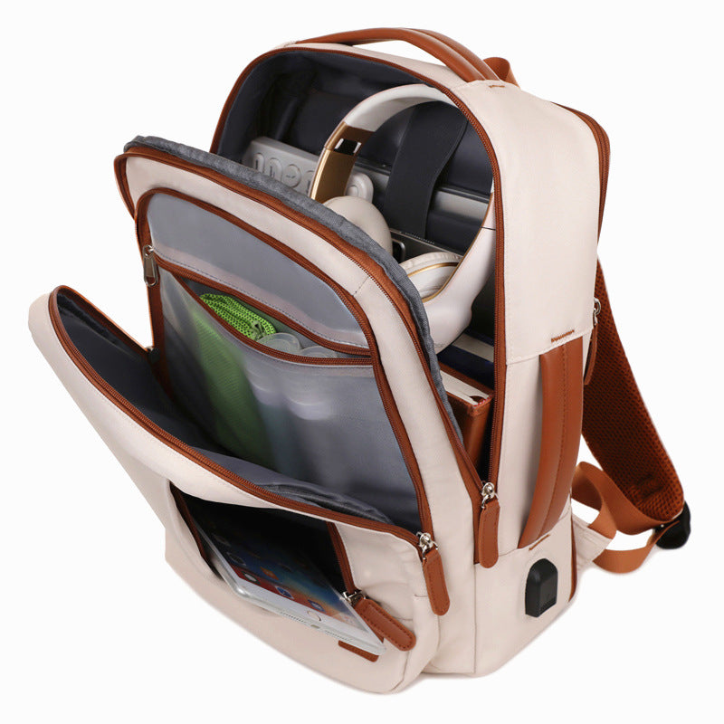 Women's Large Capacity Leisure Business Commuter Backpacks