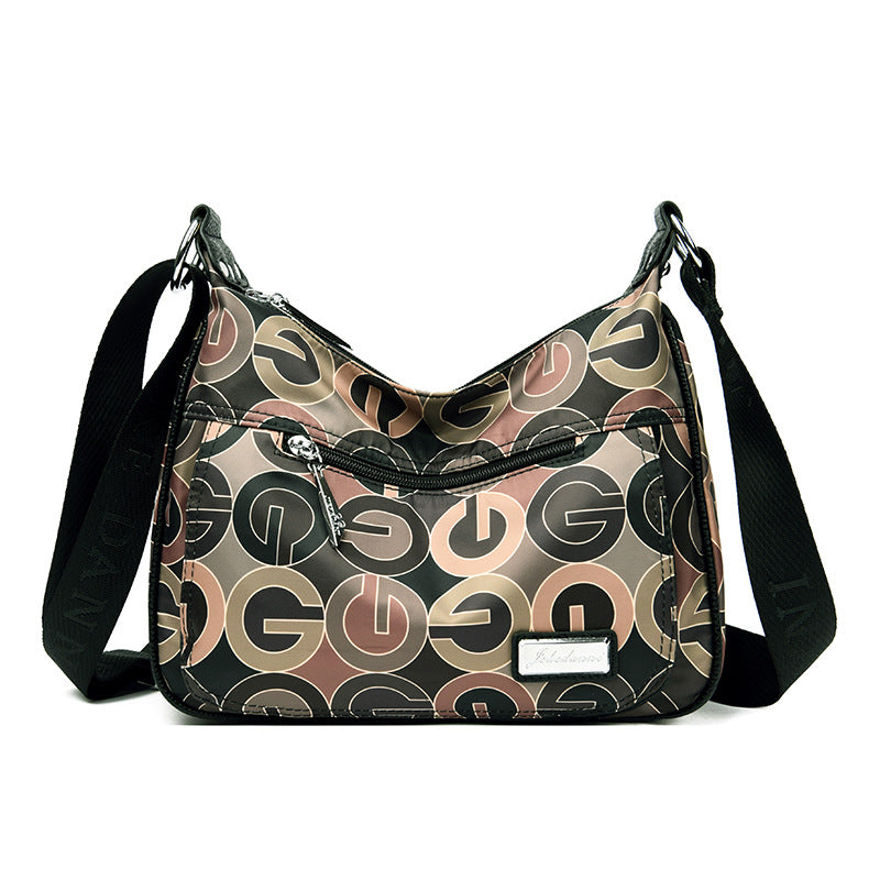 Waterproof Oxford Cloth Summer Large Capacity Crossbody Bags