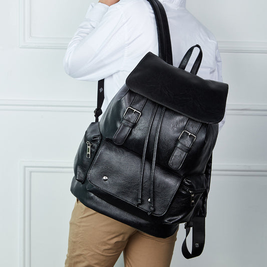 Men's Slouchy Comfortable Leisure Business Commute Middle School Students' Schoolbags