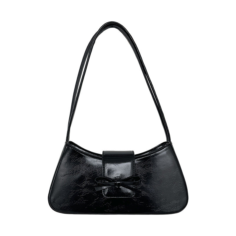 Women's Color Minimal Versatile Korean Style High Sense Handbags