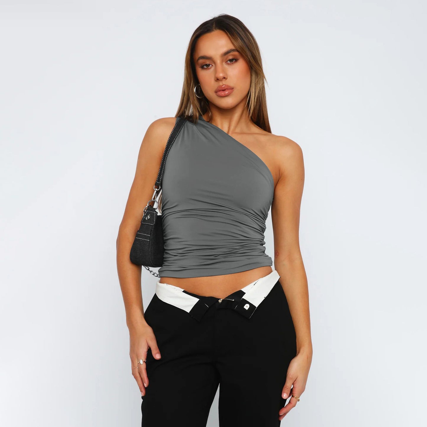 Inner Match Sexy Hot Clothes Sleeveless Blouses