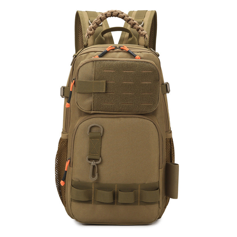 Men's Camouflage Lure Insertion Pole Fishing Large Sports Backpacks