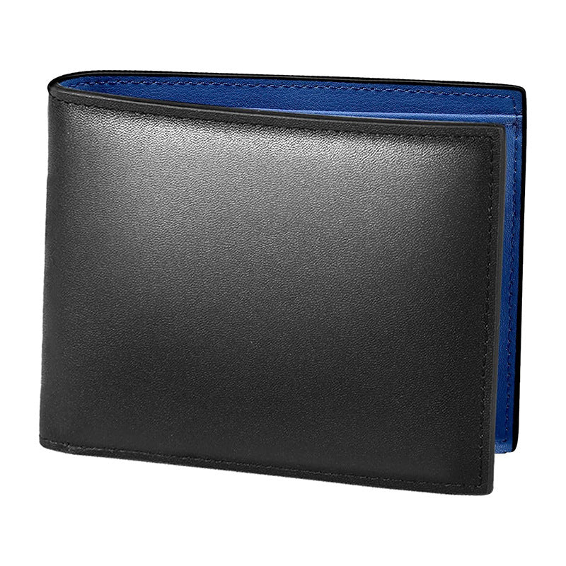 Men's Solid Color Swiping Portable Simple Men's Wallets