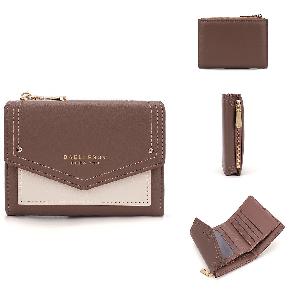 Women's Short Fashion Korean Multi Slots Ladies Wallet