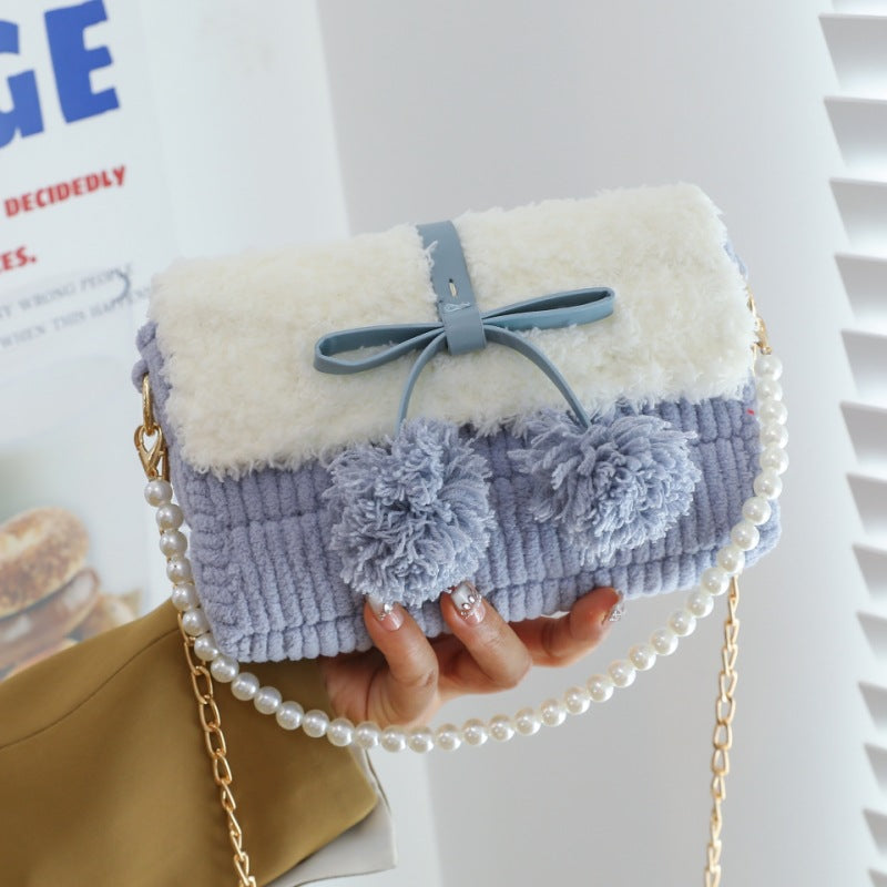 Hand-woven Homemade Wool Material Gifts For Girlfriend Bags