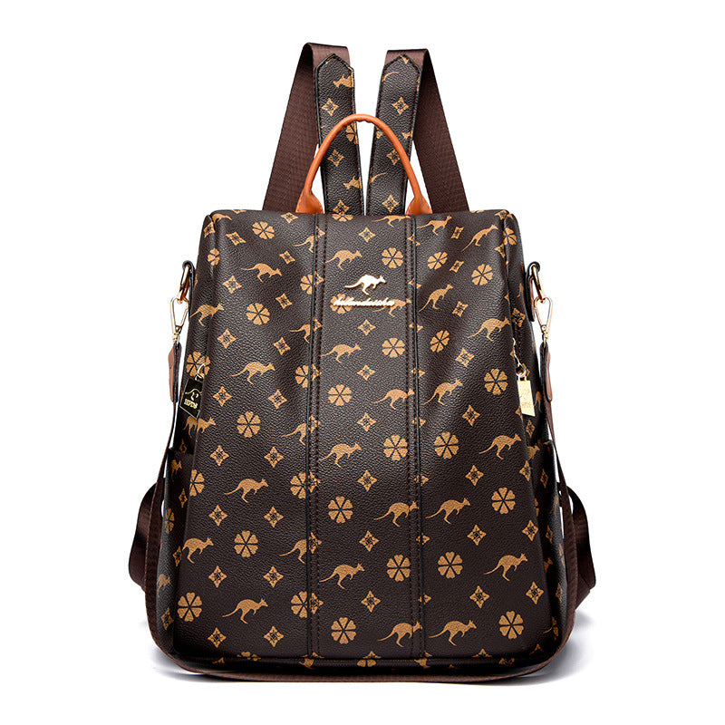 Women's Fashion Lady Mom Printed Leisure Backpacks