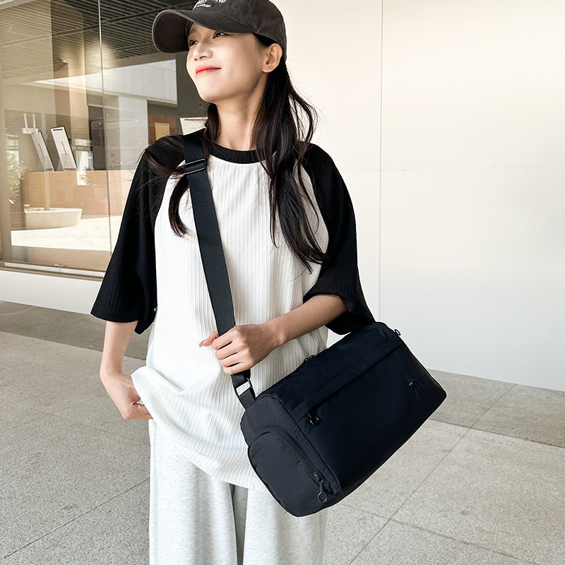 Women's Texture Simple For Large Capacity Korean Style Women's Messenger Bag