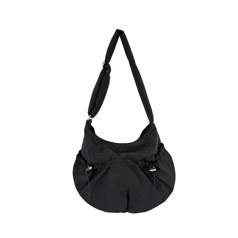 Women's College Niche Korean Style Nylon Large Shoulder Bags