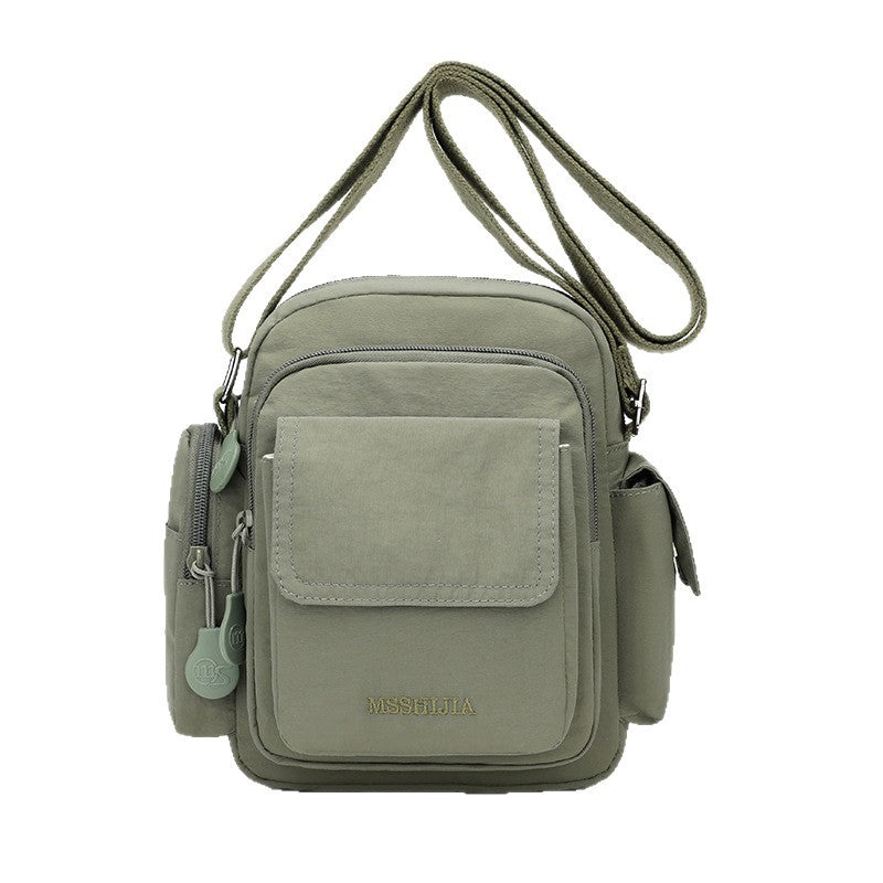 Men's & Women's Summer Fashion Niche Nylon Waterproof Women's Messenger Bag
