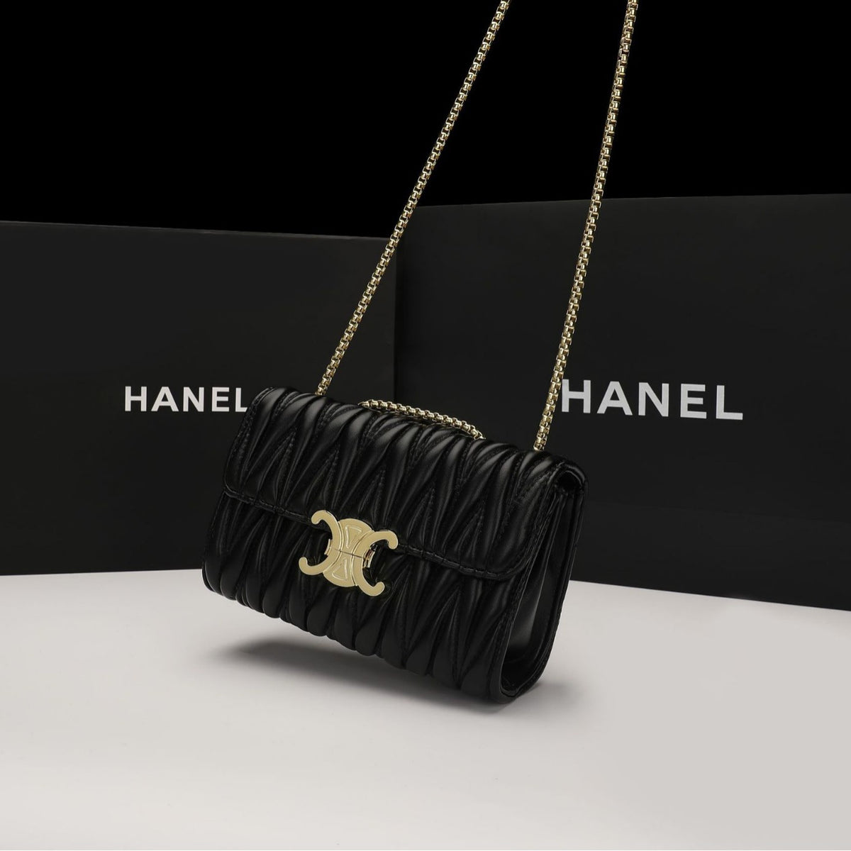 Simple Rhombus Embroidered Fashion Bone Chain Women's Shoulder Bag