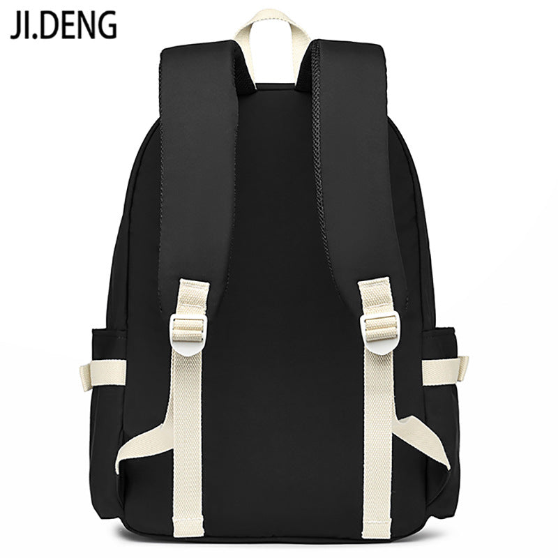 Trendy Female Junior High Lightweight College Middle School Students' Schoolbags