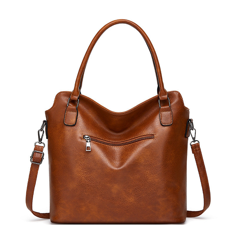 Women's Large Portable Soft Leather Capacity Women's Handbag