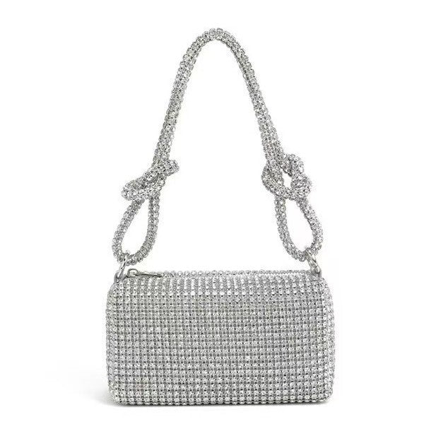 Women's French Fashion Diamond Rhinestone Portable King Women's Handbag