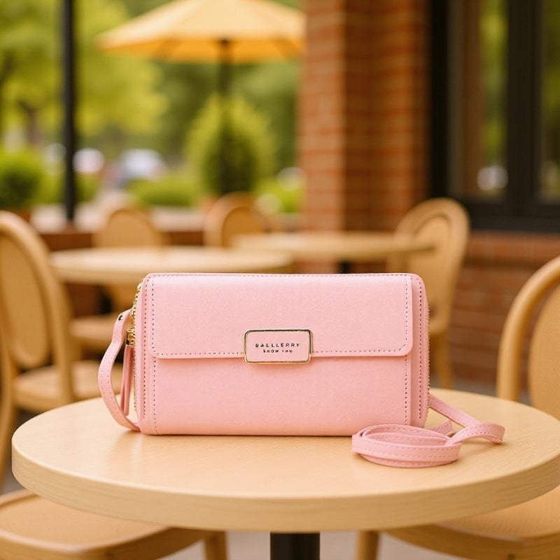 Women's Korean Zip Tassel Long For Women's Shoulder Bag