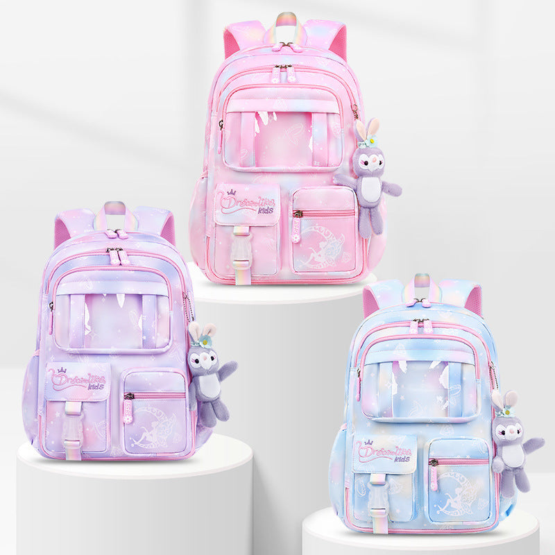 Lightweight Grade Spine Protection Large Capacity Elementary School Students' Schoolbags