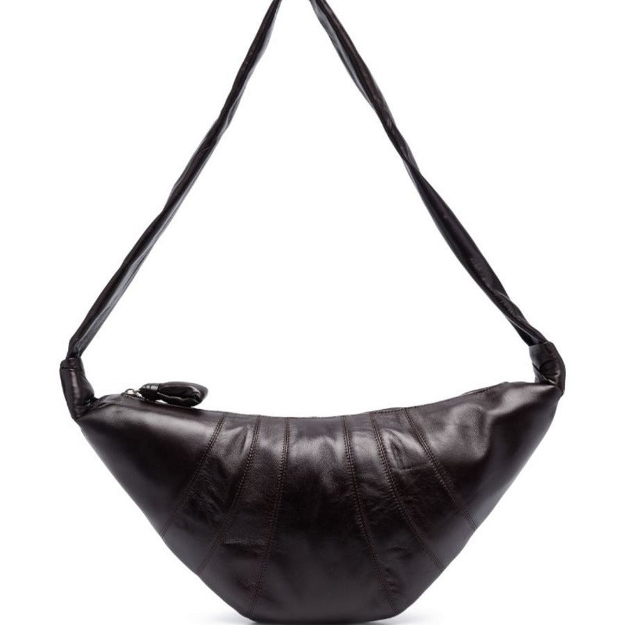 Sheepskin Upgrade Leather Croissant Can Be Crossbody Bags