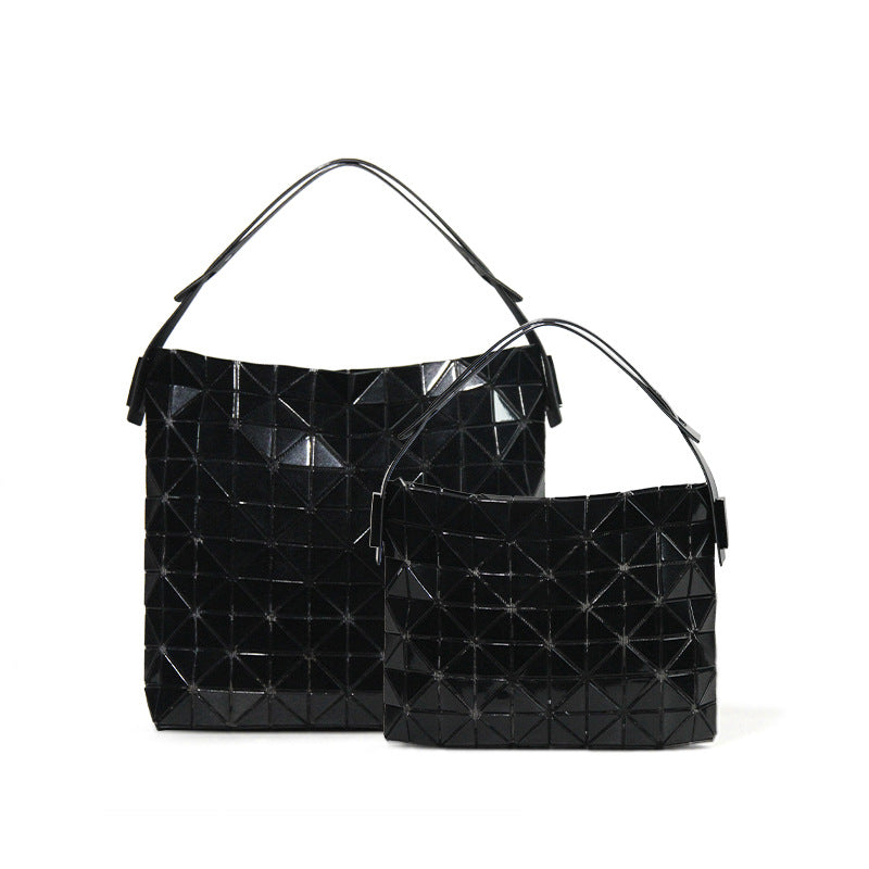 Triangle Underarm Stitching Fashion Geometry Pattern Bags