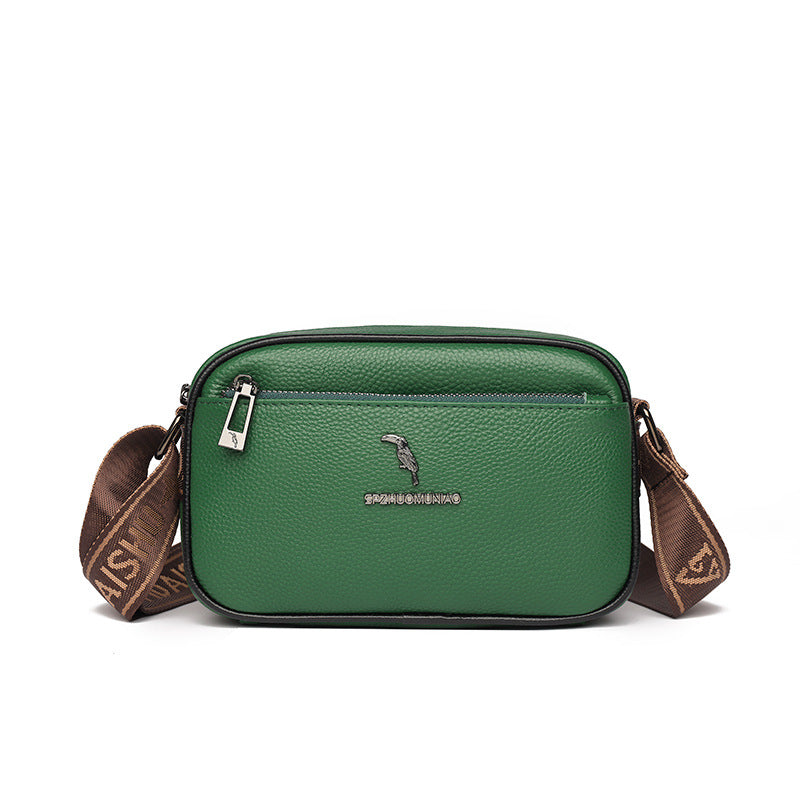 Women's Genuine Leather High-grade Niche Korean Style Trendy Shoulder Bags