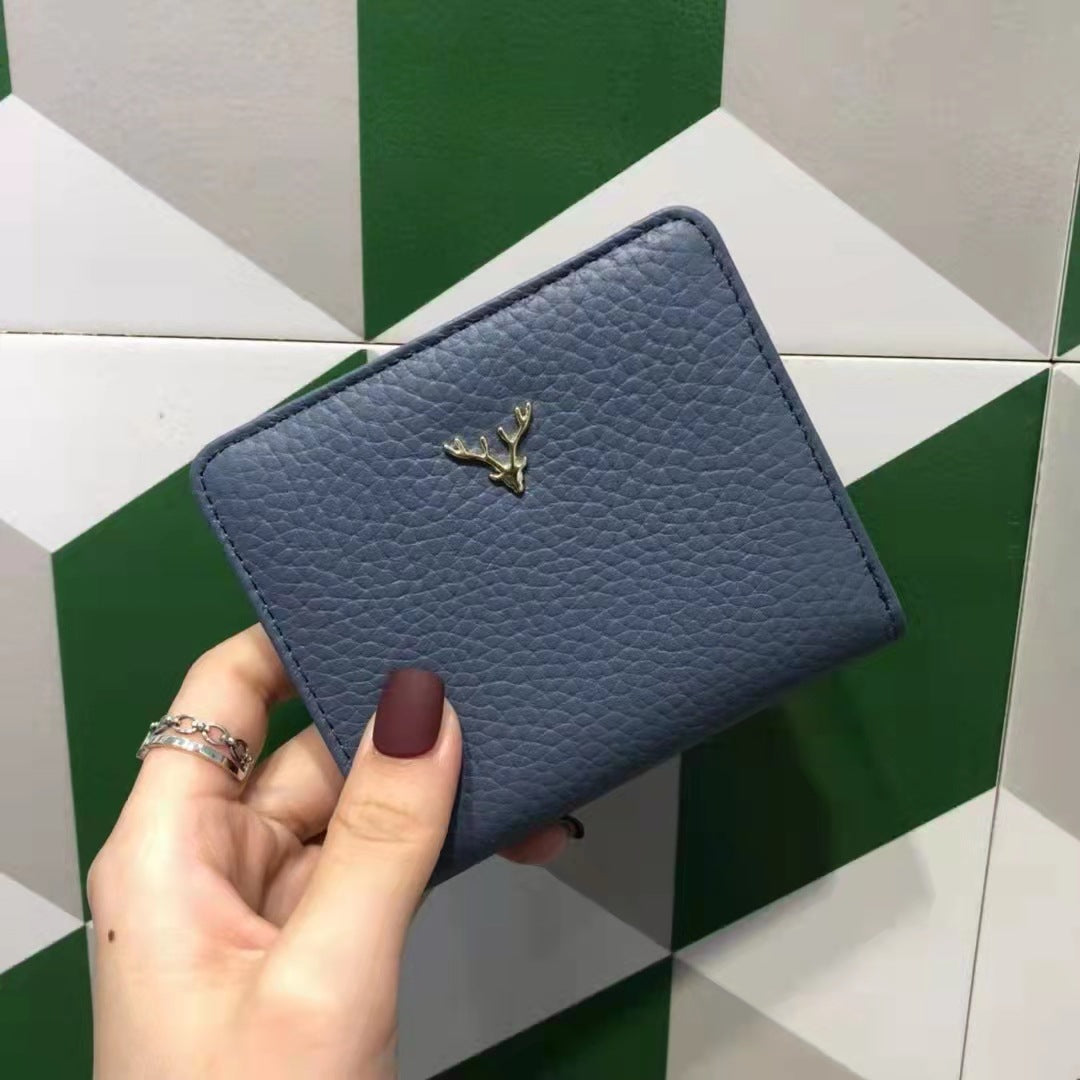 Women's Cowhide Mini Short Simple Fashion Trendy Handbags