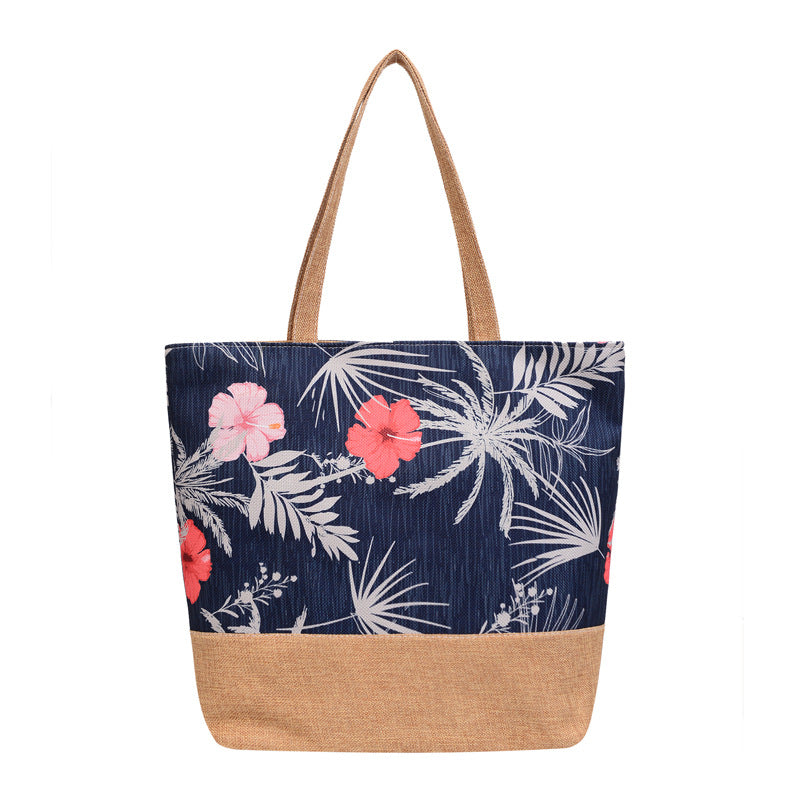 Women's Portable Simple Hot Printed Pattern Craft Large Women's Shoulder Bag