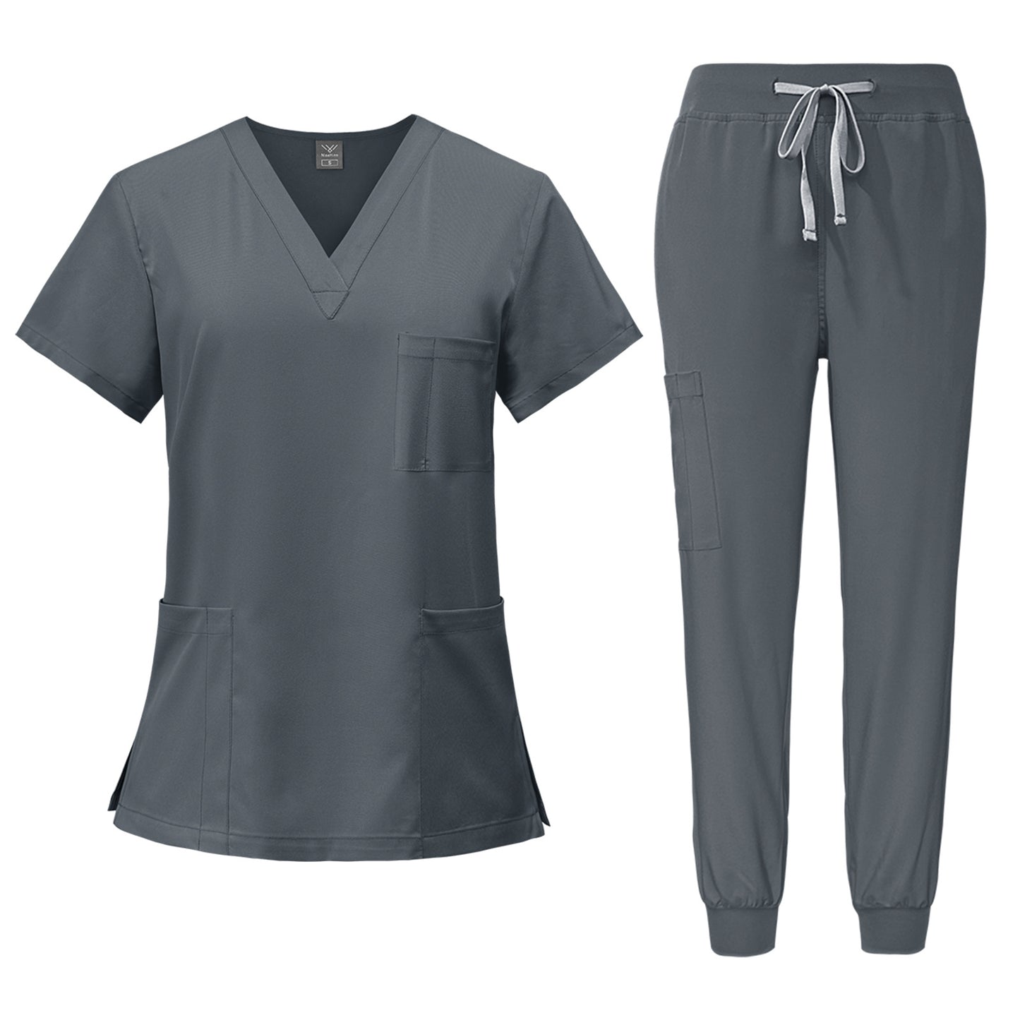 Women's & Men's Washing T-shirt Surgical Clothes Oral Nurse Suits