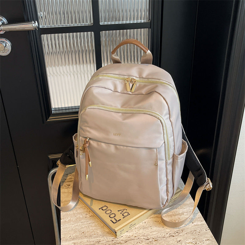 Women's Leff Oxford Cloth Large Capacity Commuter Backpacks