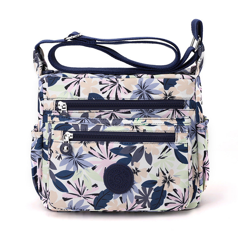 Women's Printed Nylon Canvas Mother Fashion Women's Messenger Bag