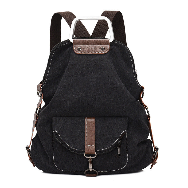 Women's Charming Comfortable Canvas Large Capacity Backpacks