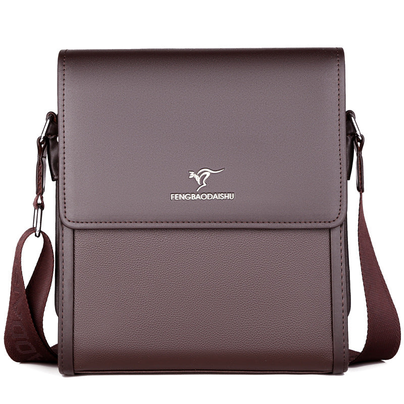 Men's Single Large Capacity Business Horizontal Vertical Men's Shoulder Bags