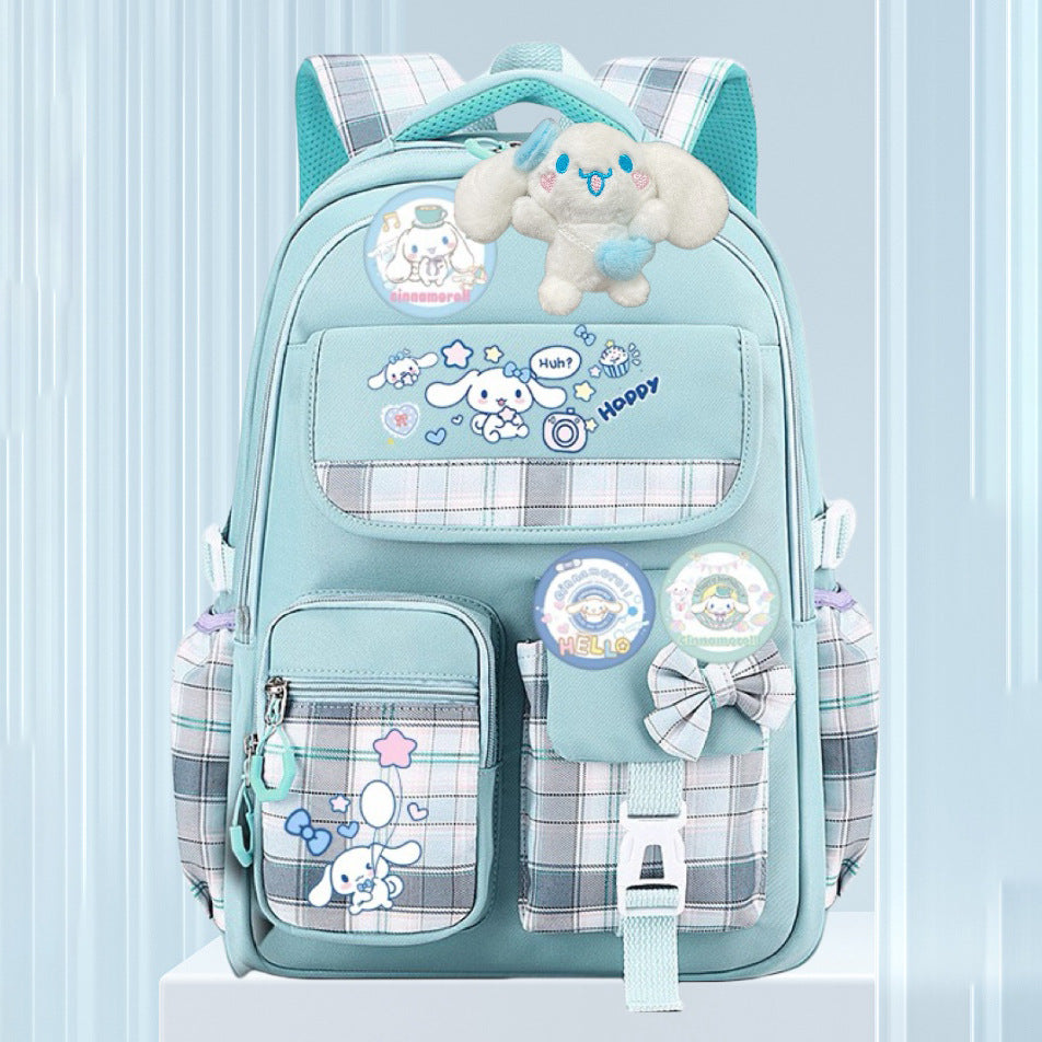 Female Cartoon Cute Portable Burden Alleviation Backpacks