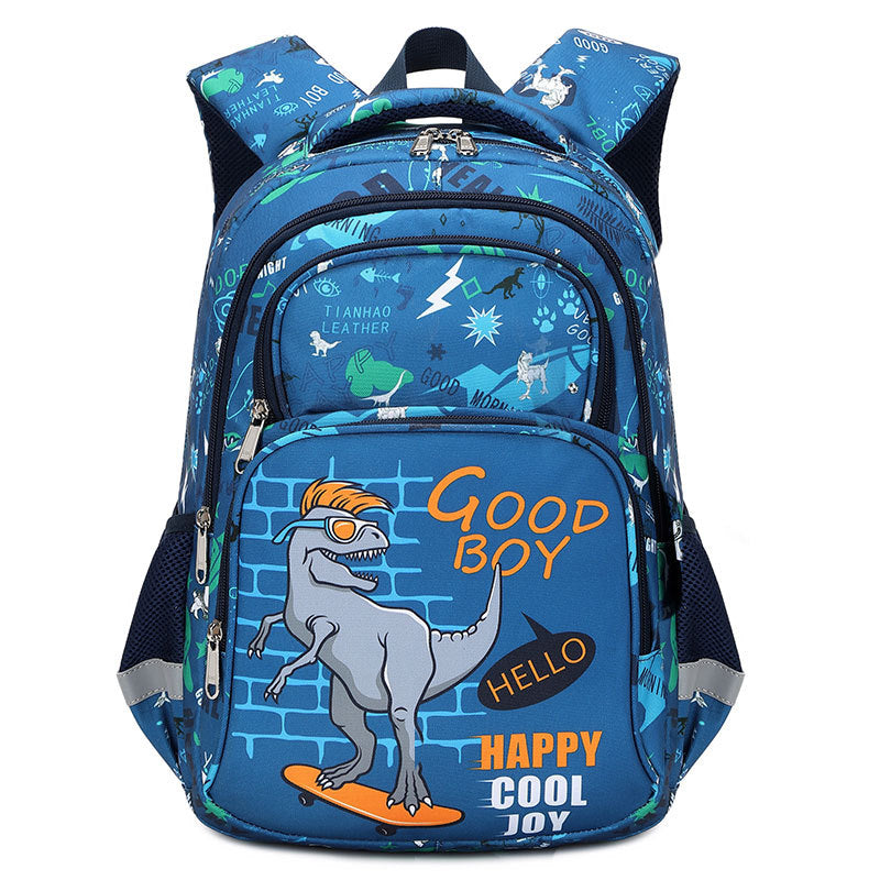 Primary Burden Relief Spine Protection Unicorn First-class Cartoon Elementary School Students' Schoolbags
