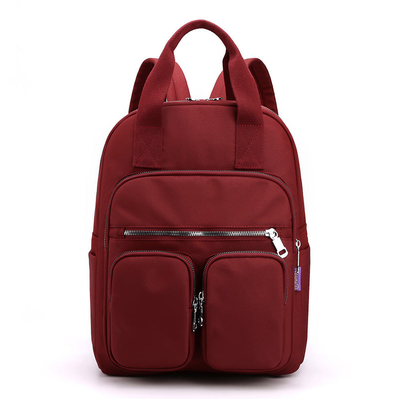 Women's Autumn Large Capacity Nylon Fabric Leisure Backpacks