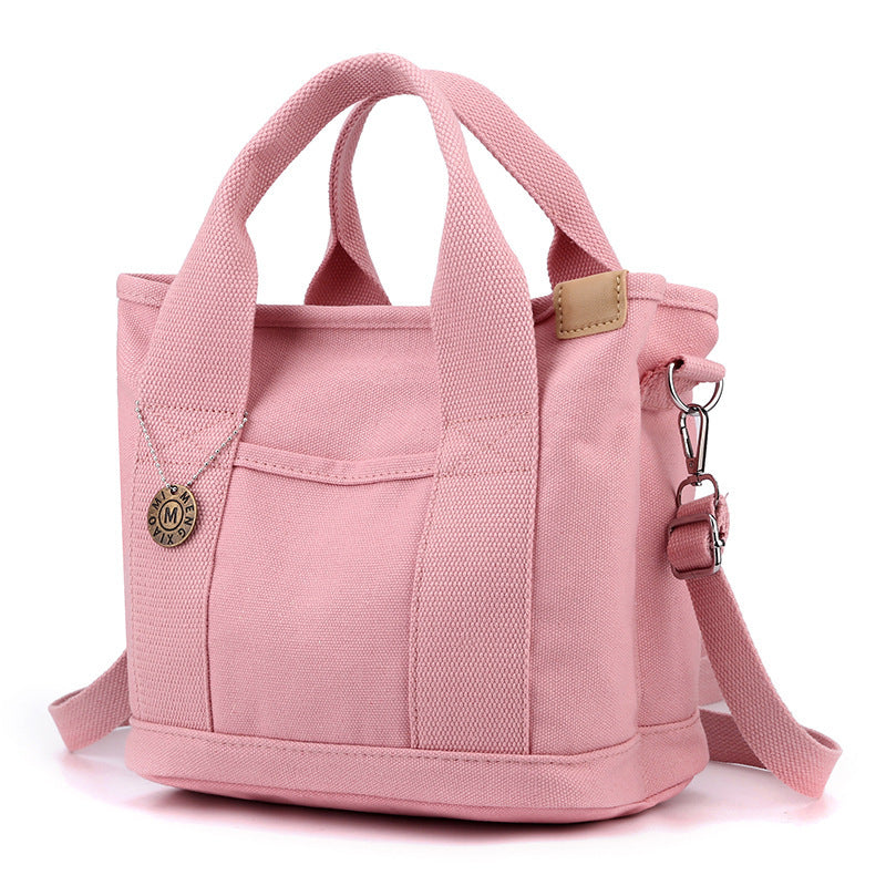 Women's Canvas Reticule Out Clutch Large Capacity Bags