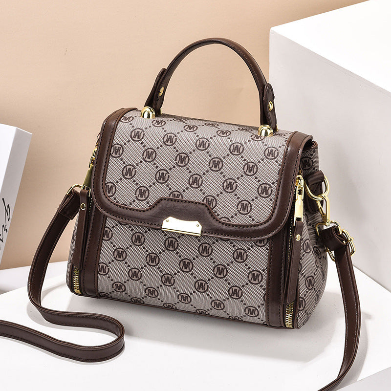 Women's Advanced Texture Western Style Vintage Printed Shoulder Bags