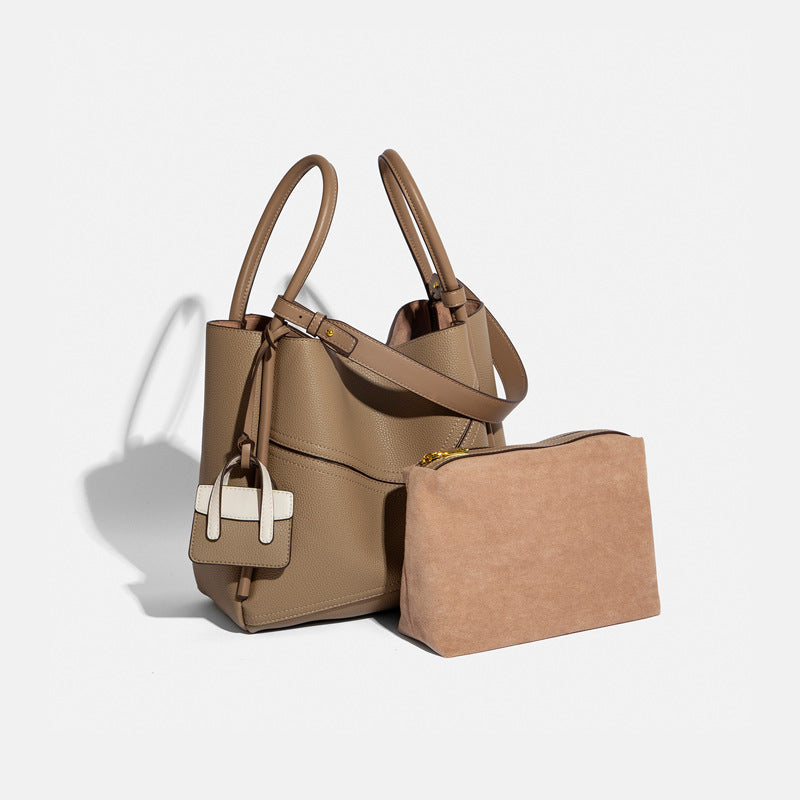 Women's Retro Affordable Luxury Simple Stylish Good Bucket Bags