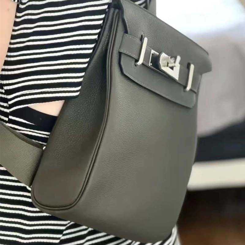 Women's & Men's & Kelly Top Layer Cowhide Leather Waist Packs