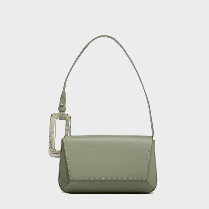 Women's Female Design Fashion Simple Trend Underarm Stitching Shoulder Bags