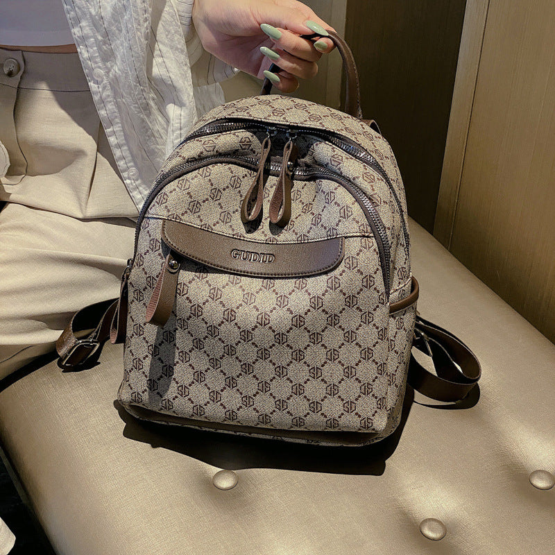 Women's Korean Style High-grade Fashion Large Capacity Backpacks