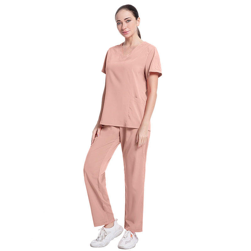 Salon Dental Operating Elastic Thin Hand Uniform