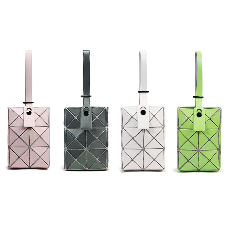 Summer Mini Single Mobile Geometric Diamond Handbags